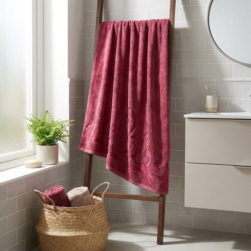 حوله حمام آذرریس تبریز مدل رویال سایز 100×160 سانتی متر