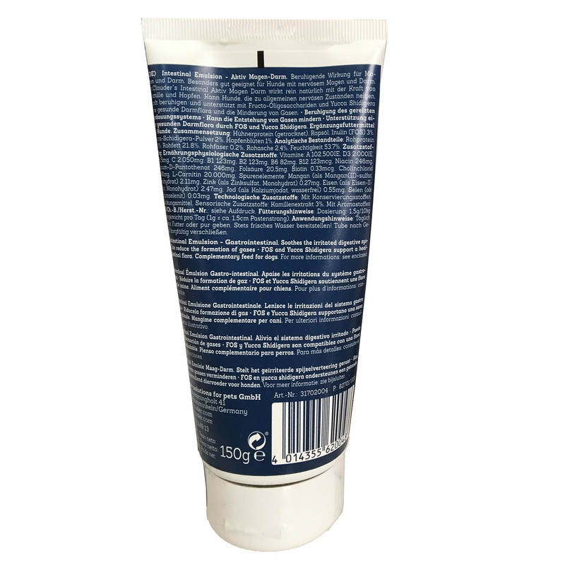 امولسیون گوارشی سگ دکتر کلادرز مدل Intestinal Emulsion وزن 150 گرم