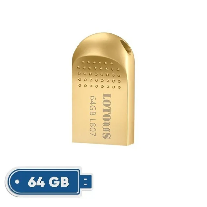 فلش مموری لوتوس مدل L807 ظرفیت 64 گیگابایت با رابط USB2