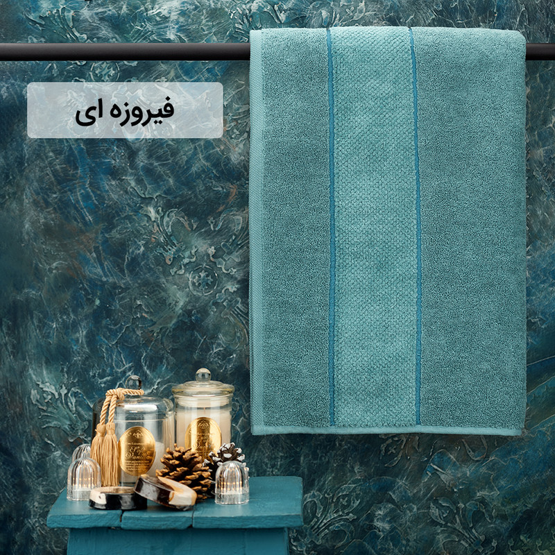 حوله حمامی هیرو طرح ماکرو سایز 100×150 سانتی متر