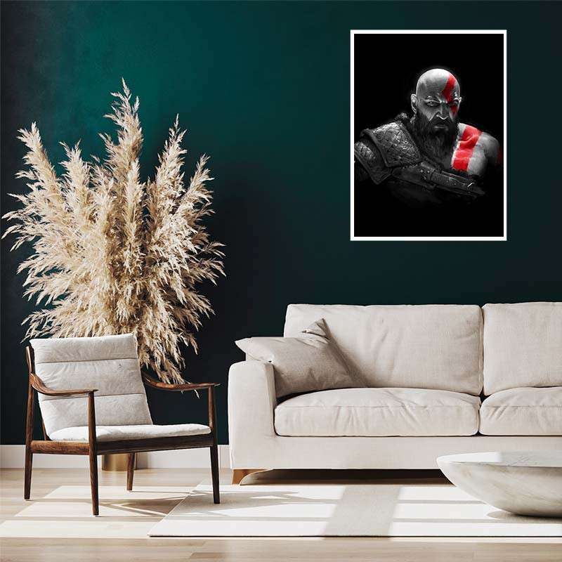 پوستر کارنيکا طرح گاد اف وار God of War کد 89308 مجموعه 8 عددی