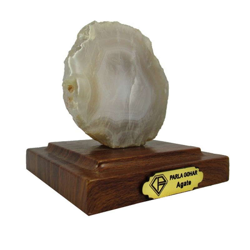 سنگ راف عقیق پارلا گوهر کد 6298