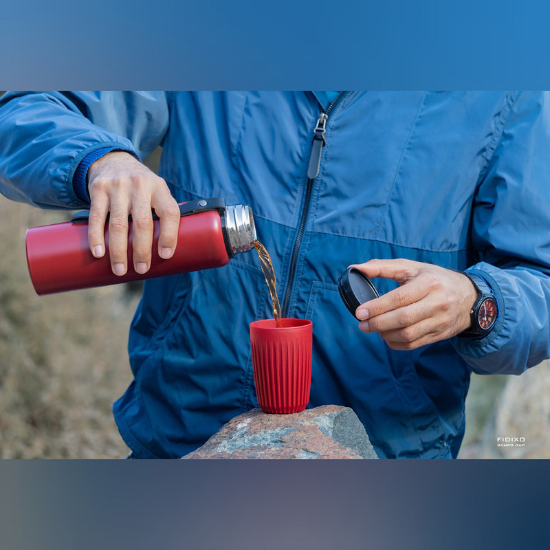 ماگ سفری فیدیکسو مدل Campo Cup کد Fi-CC8596 گنجایش 0.26 لیتر