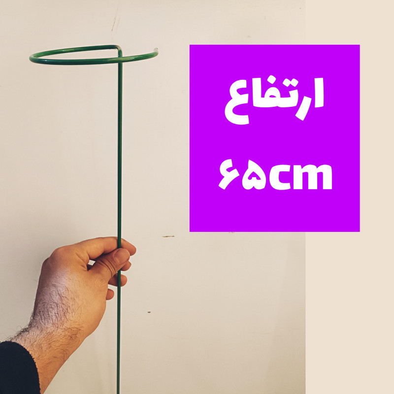 نگهدارنده گیاه مدل فلزی بسته 4 عددی
