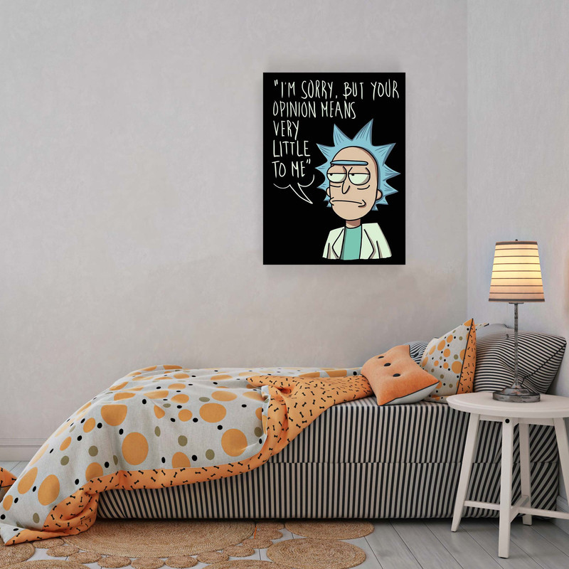 تابلو شاسی مدل Rick and Morty کد S-5057
