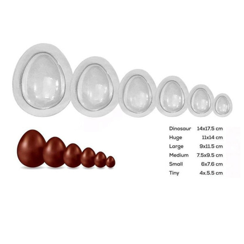 قالب شکلات سورنا پارت مدل تخم مرغی کد Mhr-47896 مجموعه 6 عددی