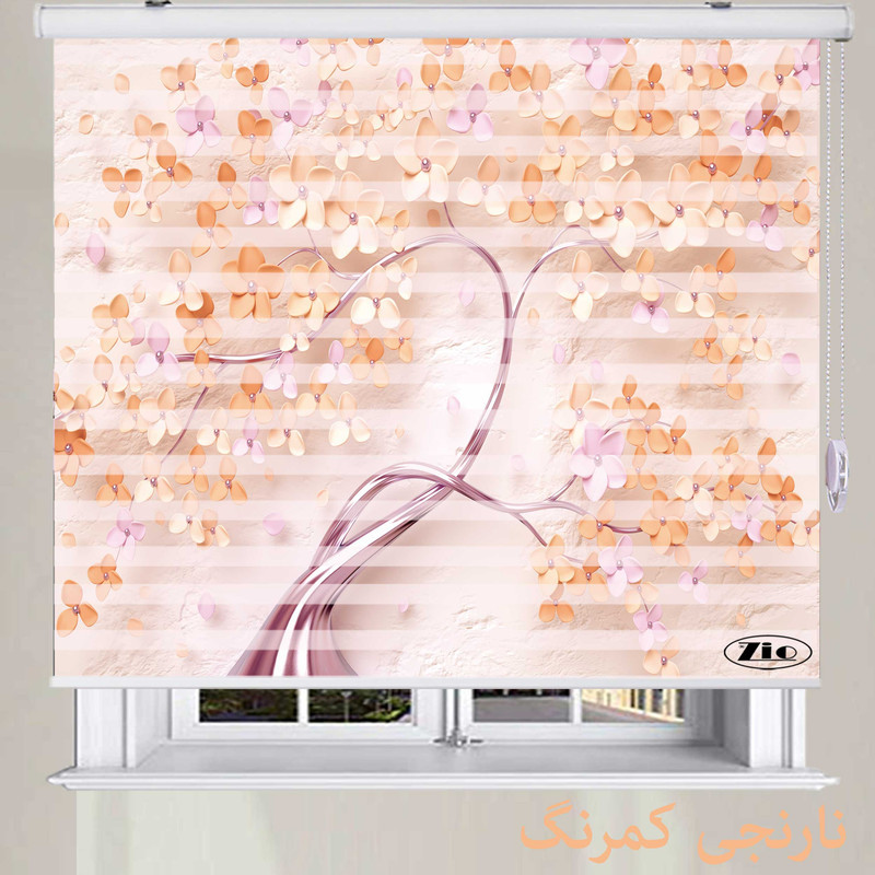 پرده زبرا زیو مدل 3D1349 سایز 100x150 سانتی متر