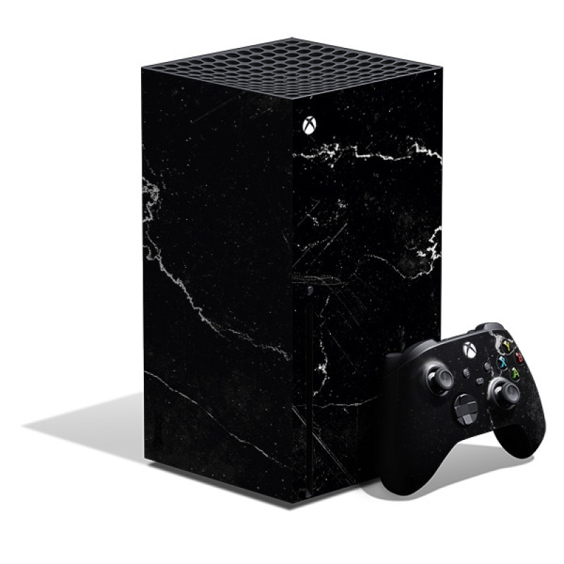 برچسب کنسول بازی Xbox series x طرح marble کد 2 مجموعه 5 عددی