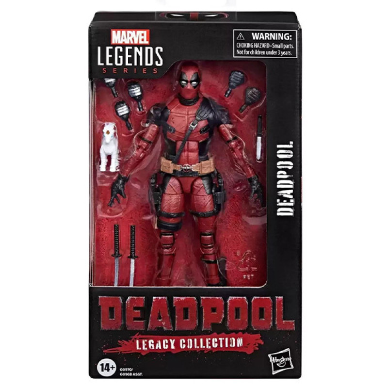 اکشن فیگور طرح ددپول مدل Marvel Legends ارتفاع 15 سانتی‌متر