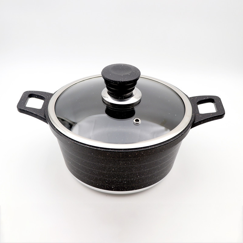 سرویس قابلمه و تابه گرانیتی 17 پارچه نیولایف مدل AFRA-6317
