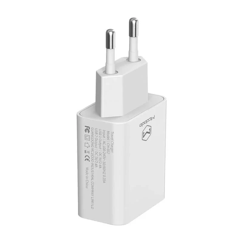 شارژر دیواری مک دودو مدل CH-6721 به همراه کابل تبدیل USB-C