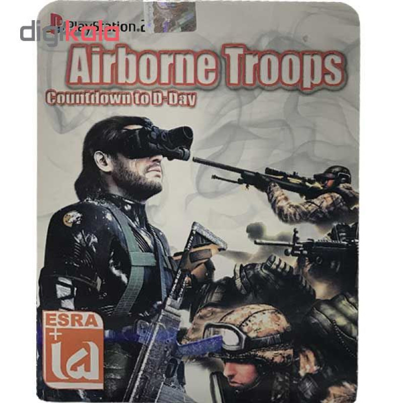بازی airborne troops countdown to d-day مخصوص ps2