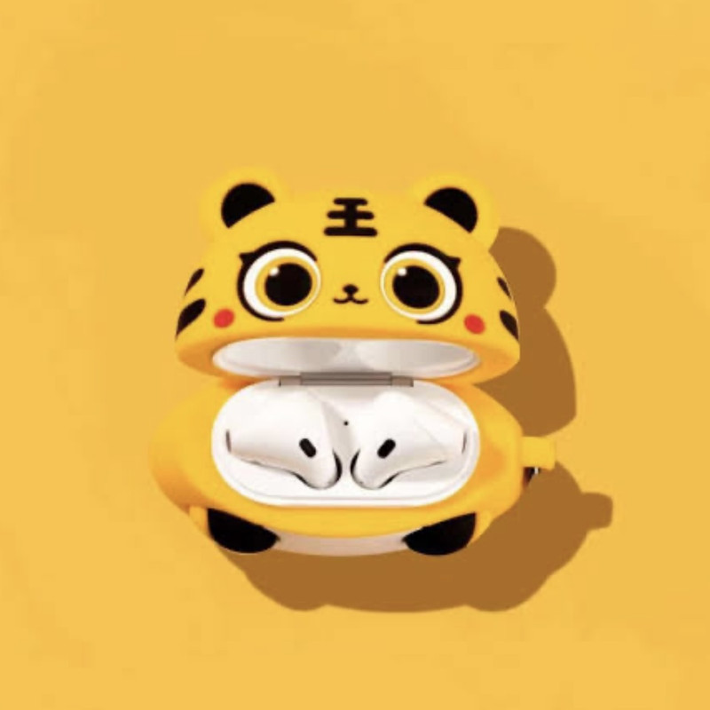 کاور طرح ببر Tiger کارتونی مناسب برای کیس اپل ایرپاد پرو