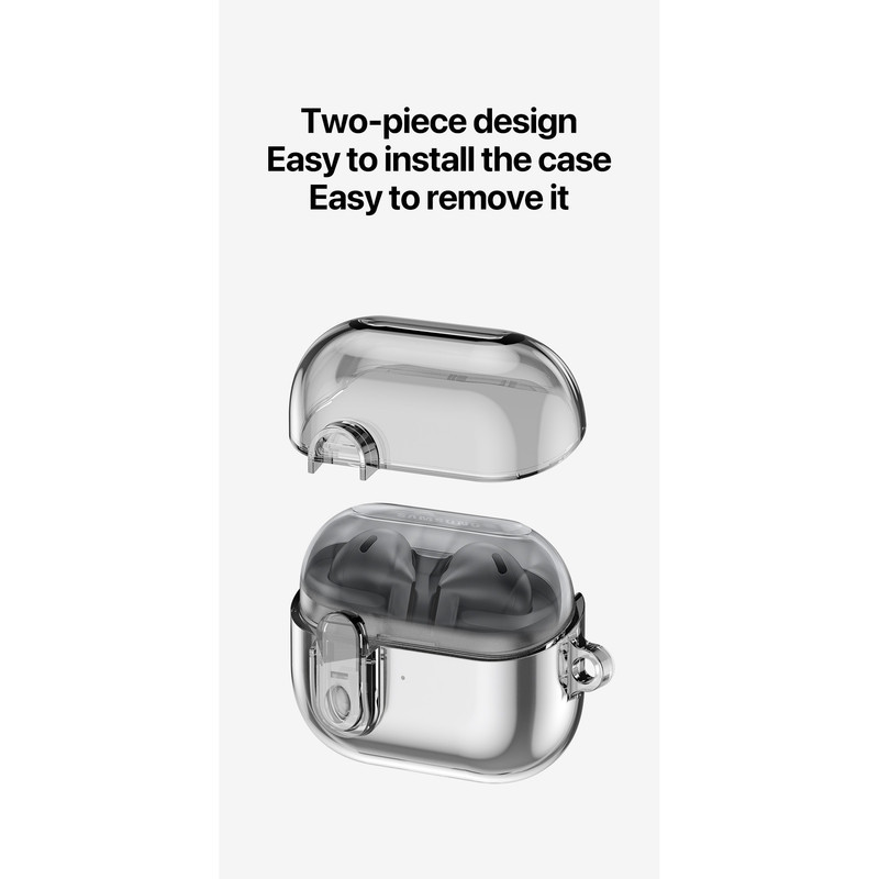کاور دوکس دوکیس مدل SECI مناسب برای کیس هدفون بلوتوثی سامسونگ Galaxy Buds 3  Buds 3 Pro