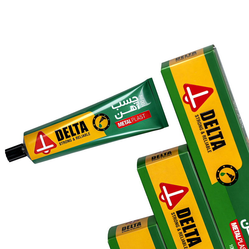 چسب آهن همه کاره دلتا مدل Metalplast حجم 100میلی لیتر