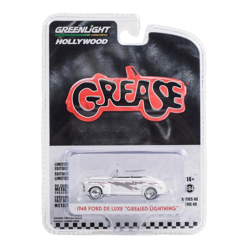 ماکت ماشین گرین‌لایت مدل 1948 De Luxe Convertible Greased Lightning