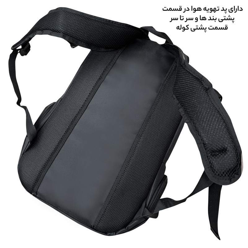 کوله پشتی لپ تاپ فوروارد مدل 006688 مناسب برای لپ تاپ 15 تا 17 اینچی