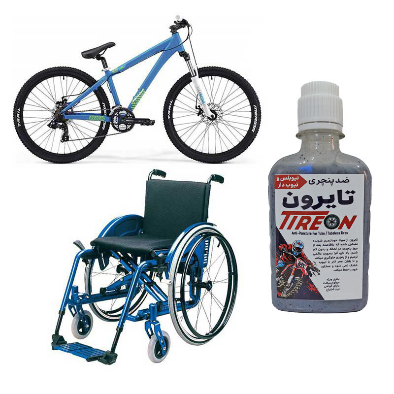 ژل ضدپنچری موتورسیکلت و دوچرخه تایرون مدل T22N وزن 200 گرم