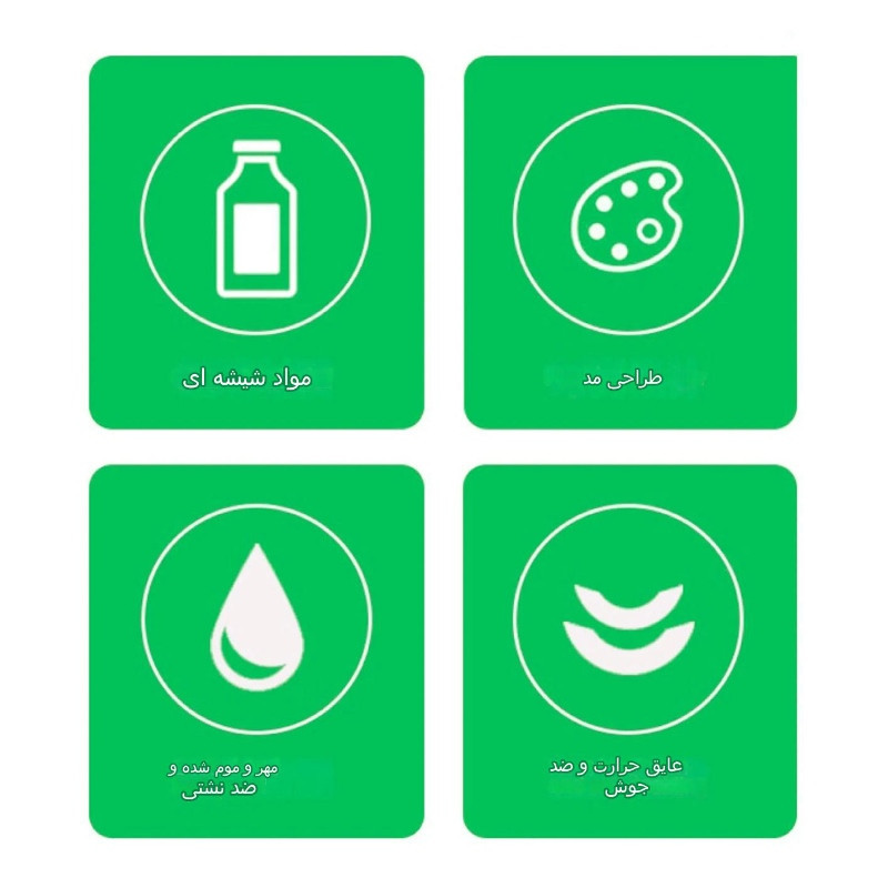 ماگ مدل شیشه ای کد 121