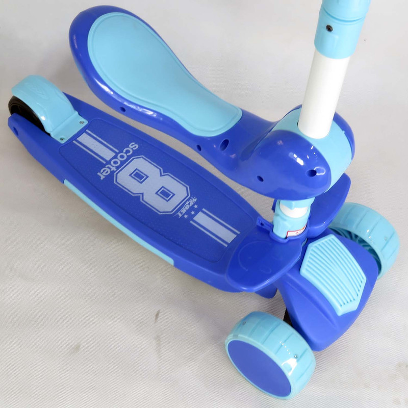 اسکوتر کودک مدل QY-605A کد ۱۸۹۳ ظرفیت وزنی 40 کیلوگرم