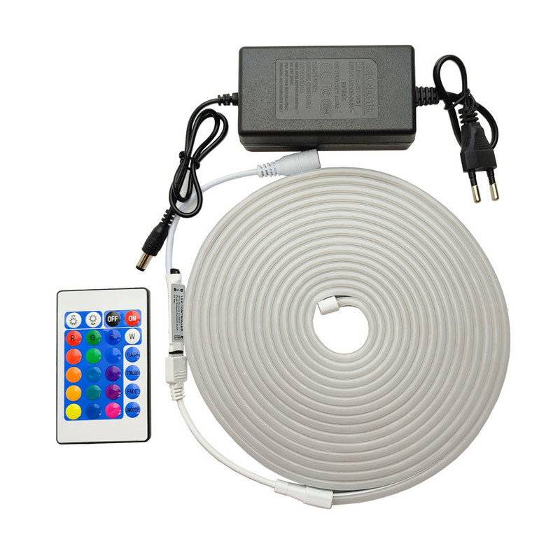 ریسه ال ای دی مدل فلکسی 12v 3528-RGB طول 5 متر