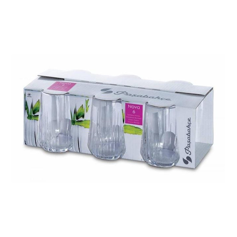 استکان پاشاباغچه مدل NOVA کد 420522 بسته 6 عددی