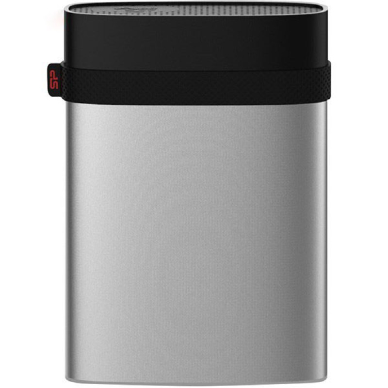 هارد اکسترنال سیلیکون پاور مدل Armor A85 ظرفیت یک ترابایت دارای رابط USB Type-A 3.2