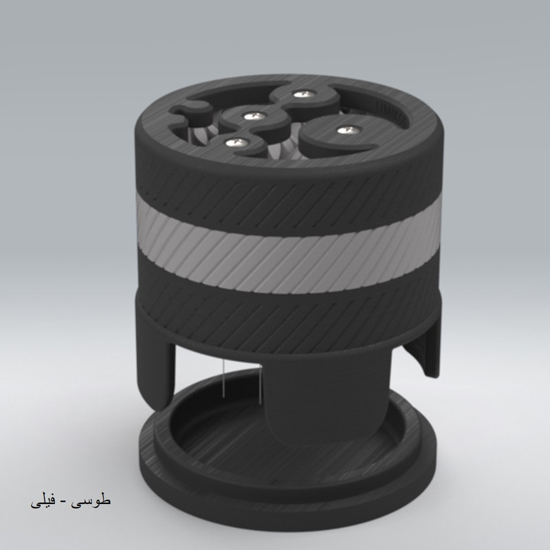 نیدل قهوه مدل چرخشی با چرخ دنده سایز 58