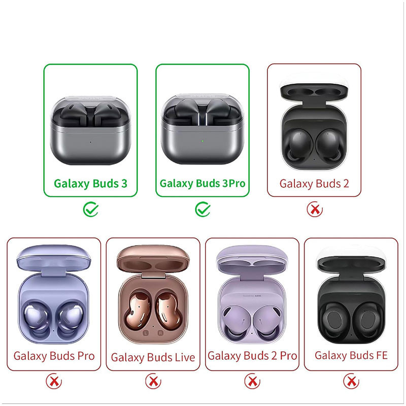 کاور مسیر مدل Eggshell OPN Lock مناسب برای کیس هدفون بی سیم سامسونگ Galaxy Buds 3  3 Pro