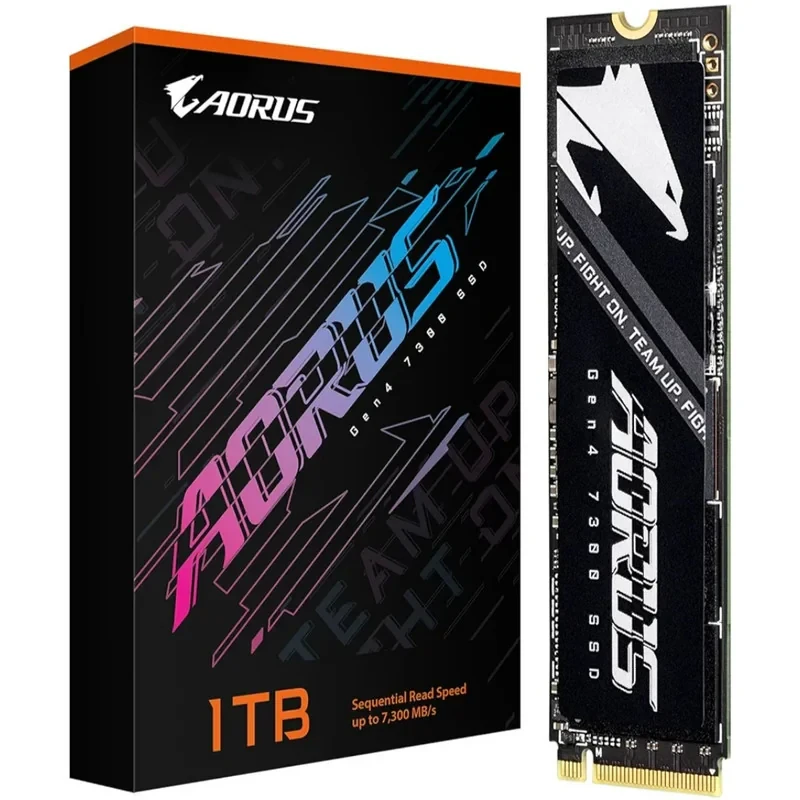 اس اس دی اینترنال PCIe Gen4 x4 گیگابایت آروس مدل GP-AG4731TB ظرفیت 1 ترابایت
