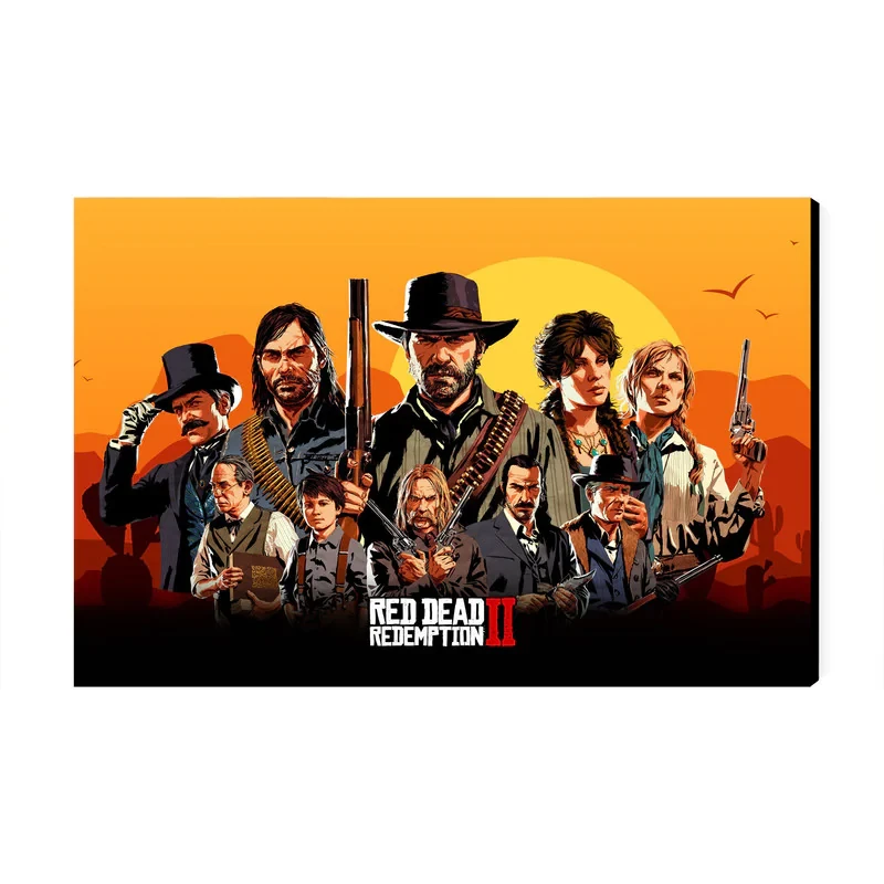 تابلو شاسی عرش مدل گیم رد دد Red Dead کد As2850