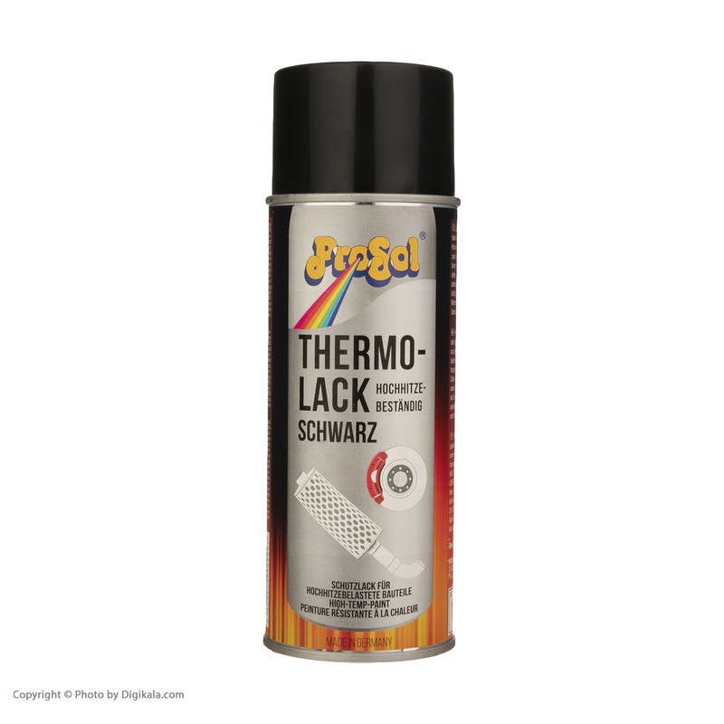 اسپری رنگ نسوز مشکی پروسول مدل Thermo lack کد 08 حجم 400 میلی لیتر