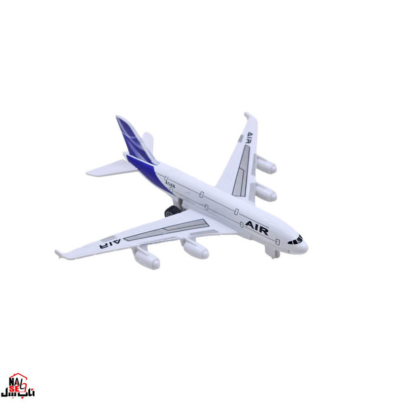 هواپیما بازی ناب سل مدل فلزی عقب کش AIR A588NAAB001