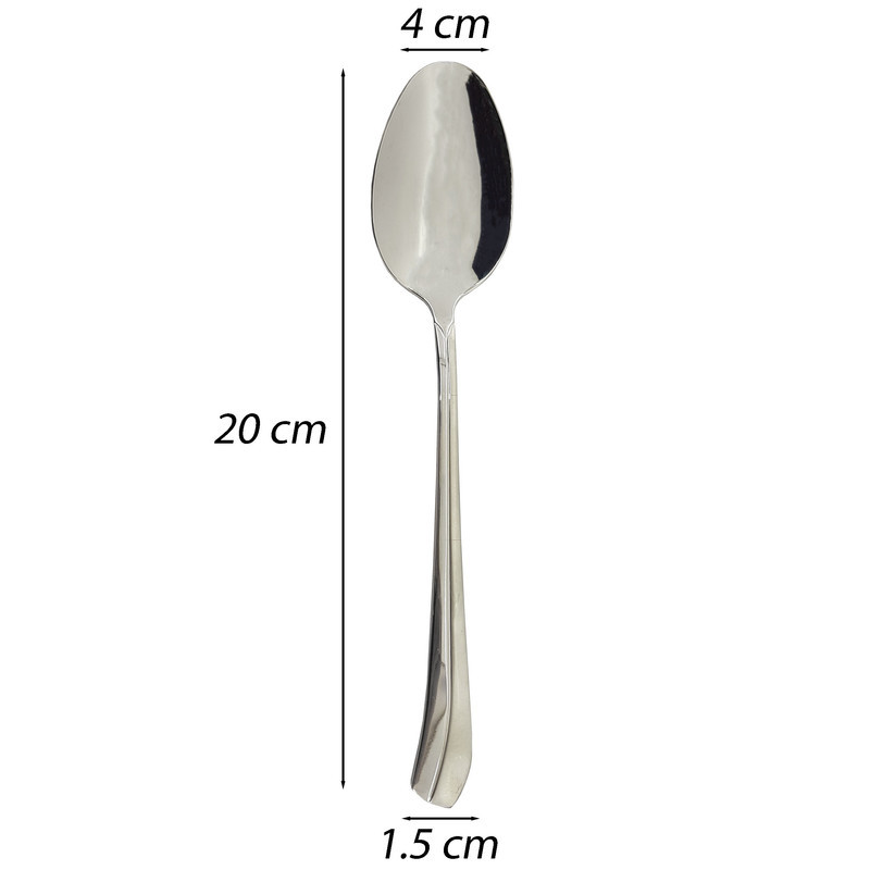 ست قاشق و چنگال 12 پارچه مدل نیوسمپل کد UN-3616