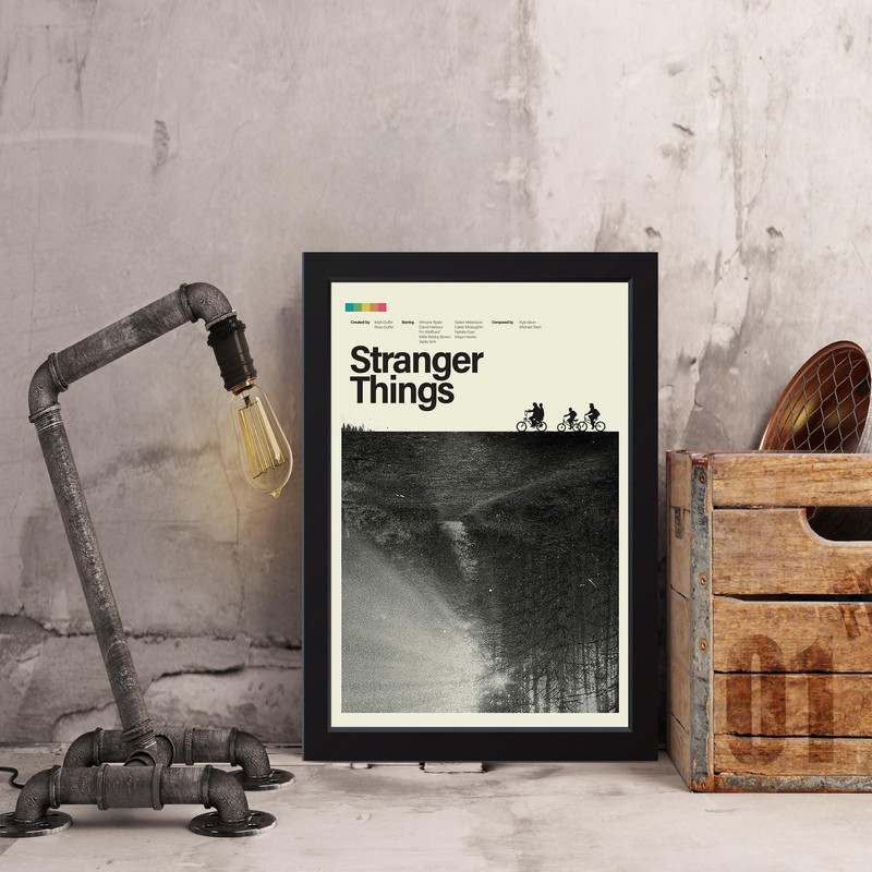 تابلو مدل Stranger Things کد MJ131359