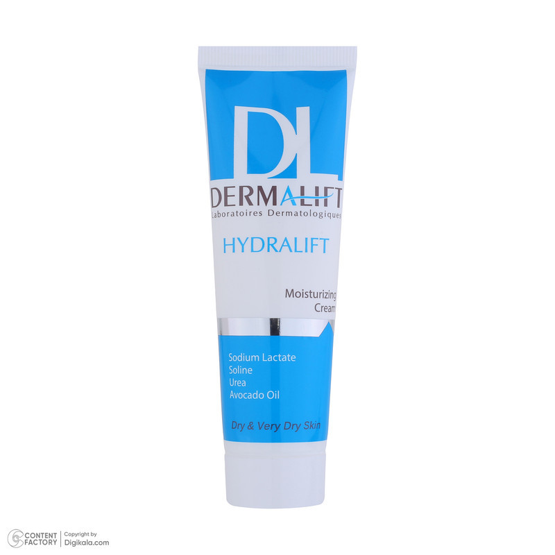 کرم مرطوب کننده صورت درمالیفت مدل HYDRALIFT مناسب پوست‌های خشک حجم 50 میلی لیتر