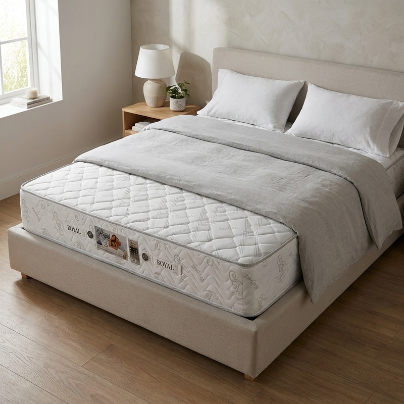 تشک رویال مدل طبی فنری NG-10 کد 21 دو نفره سایز 200x160 سانتی متر