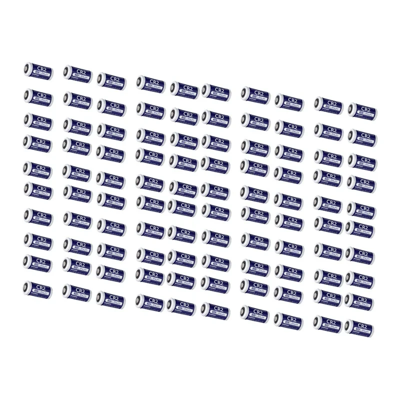 باتری لیتیومی وینپاو مدل CR2 کد M100 بسته 100 عددی