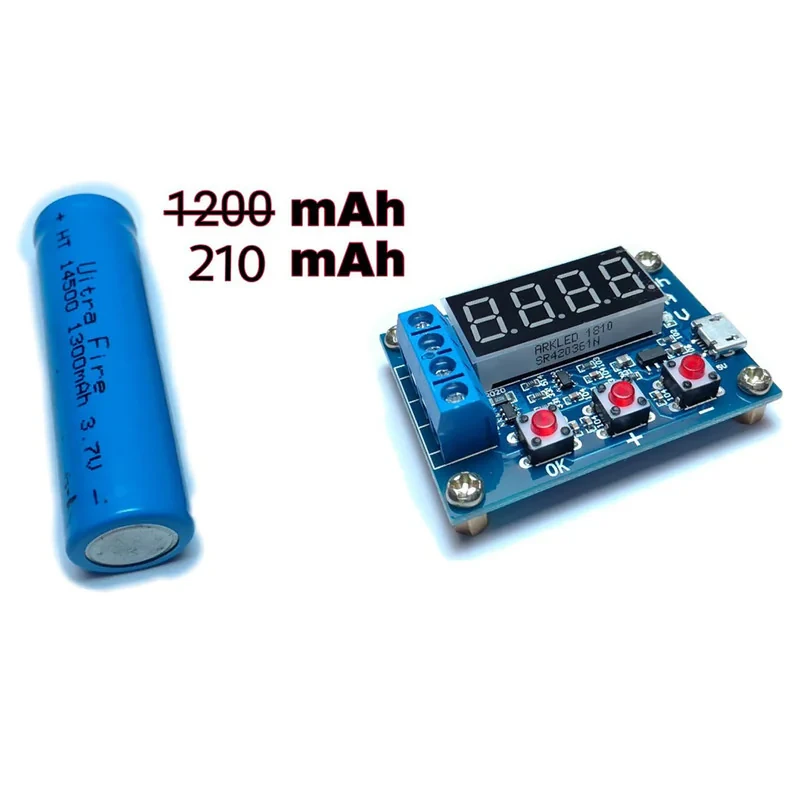 ماژول تستر ظرفیت باتری مدل HW-586