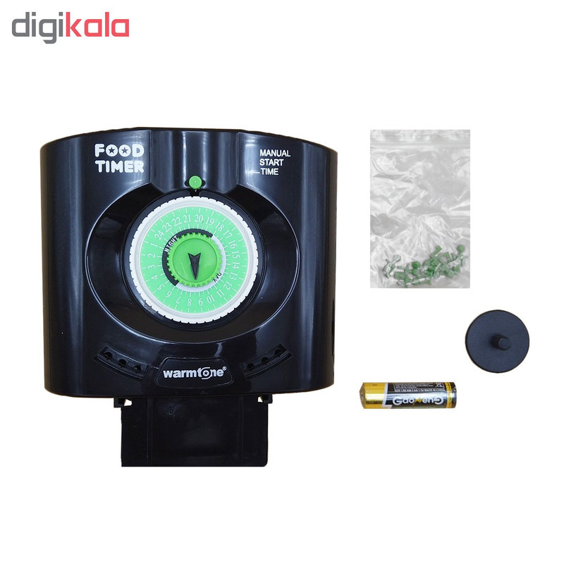 خوراک دهنده اتوماتیک آکواریوم وارمتون مدل WT-180A