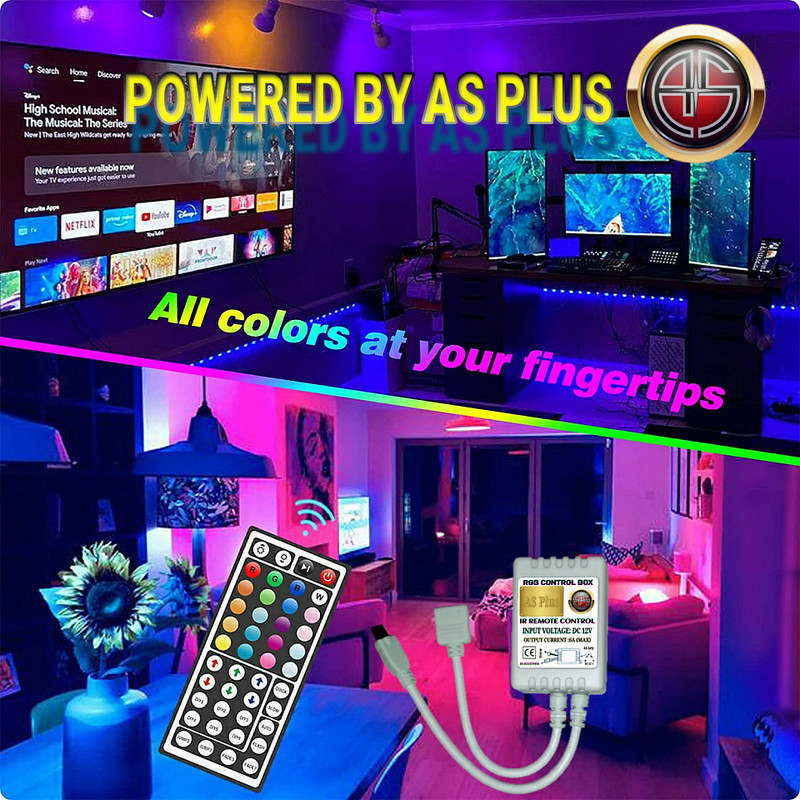 ریسه ال ای دی مدل As plus RGB44 key طول 5 متر
