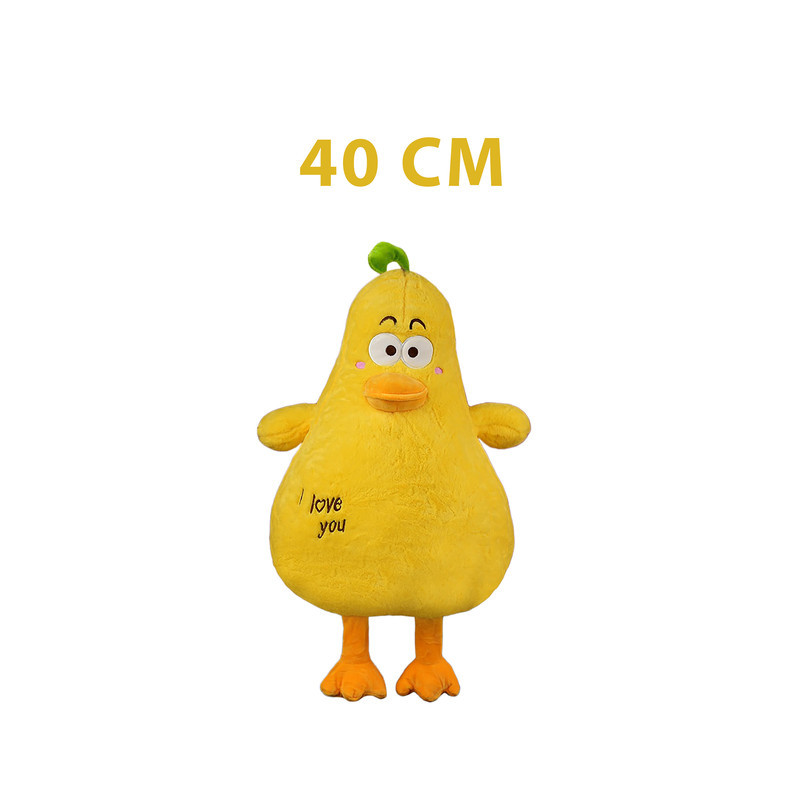 عروسک طرح جوجه گلابی کد NT117 ارتفاع 40 سانتی‌متر