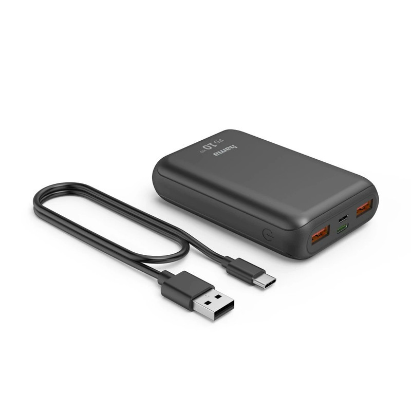 پاوربانک هاما  مدل PD10-HD-187261 ظرفیت 10000 میلی‌آمپرساعت