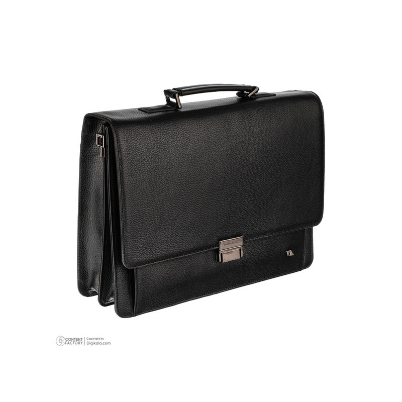 کیف اداری مردانه چرم مشهد مدل A5607-001-01 دارای 4 محفظه