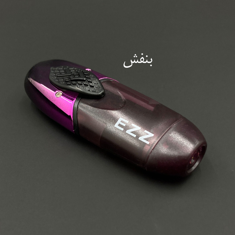 فندک مدل بیضی طرح دکمه کشویی کد DKD-1655