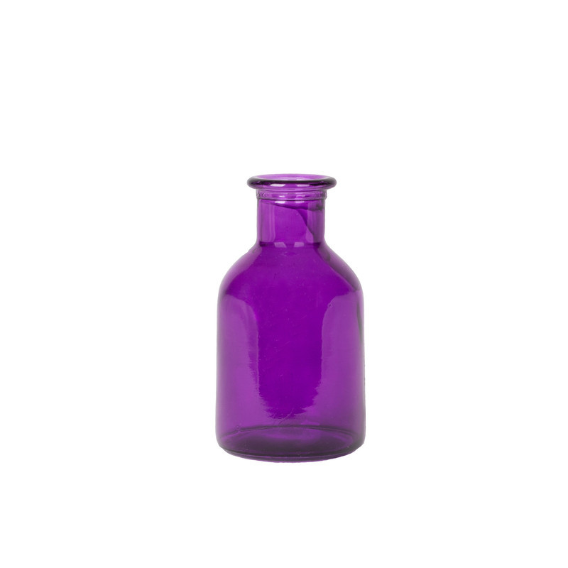 گلدان شیشه‌ای مدل نسیم کد 02 مناسب دکوراسیون منزل و نگهداری گیاهان، ابعاد 7×7×13 سانتی‌متر، وزن 220 گرم، جنس شیشه، قطر داخلی گلوگاه 2.5 سانتی‌متر و قطر بیرونی 4 سانتی‌متر