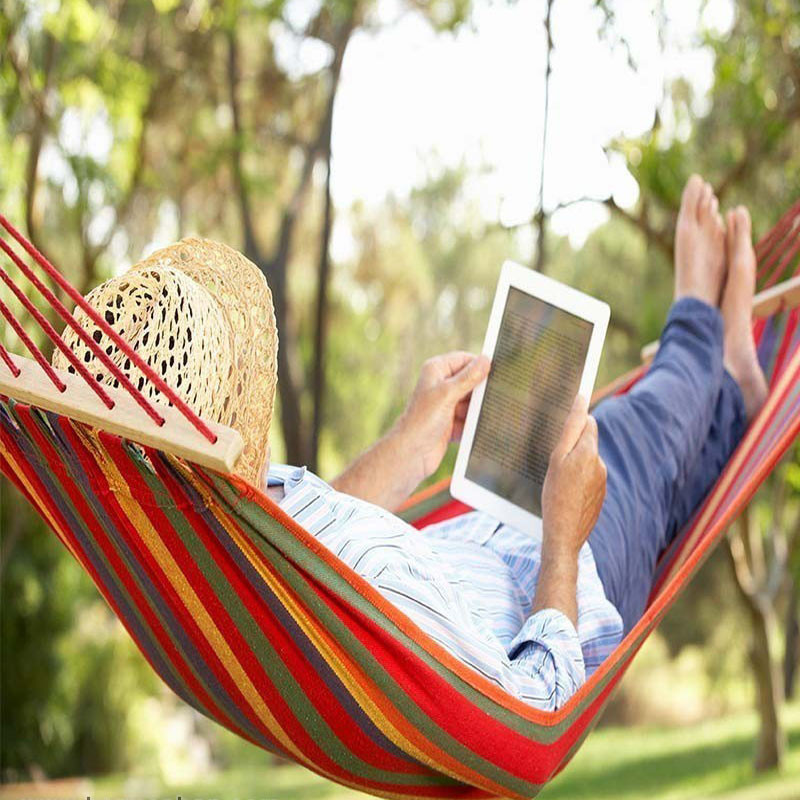 تخت آویز ننو مدل تک نفره کنفی