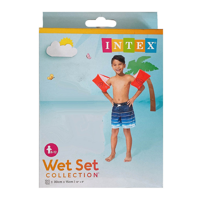 بازوبند شنا بادی اینتکس  مدل INTEX6-12 بسته 2 عددی