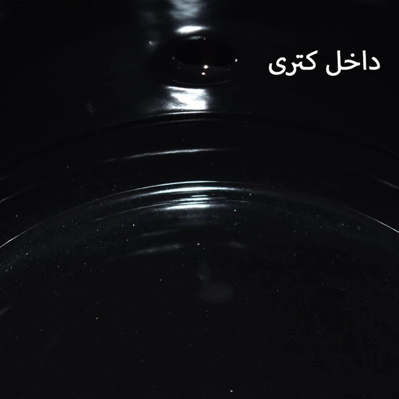 ست کتری و قوری شاهین مدل P - 4964383 گنجایش کتری 2.1 لیتر گنجایش قوری 1.1 لیتر