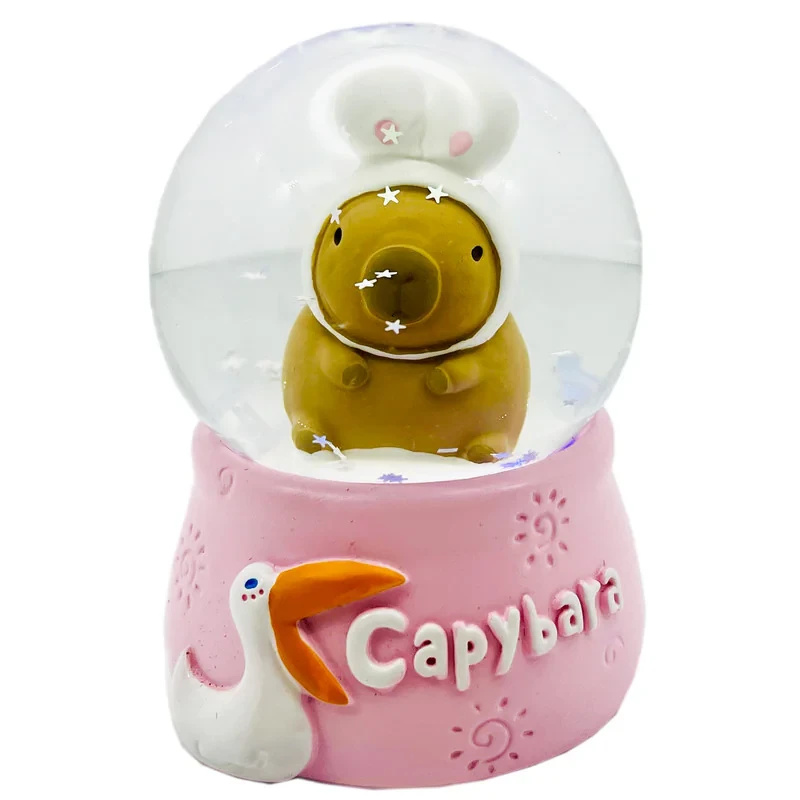 گوی چراغ‌دار مدل مینی Capybara طرح کوالا خرگوش عاشق کد D1623.15